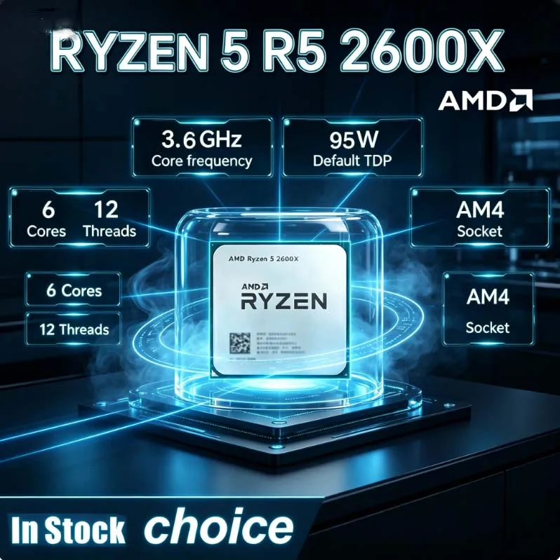 Amd Cpu Ryzen 5 - Игровой процессор AMD Ryzen 5 2600X,
