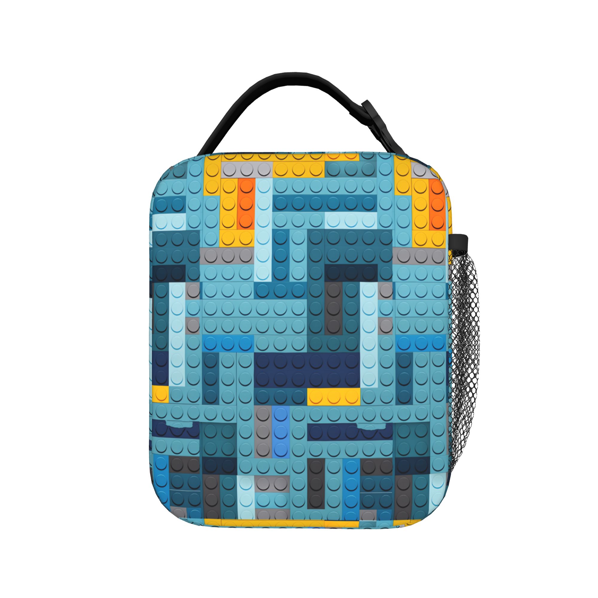 Office Tech Bag - Сумка для обеда Blue Tech Pixel